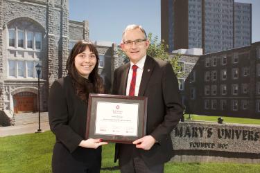 Photo of Audrey and Dr. Summerby-Murray