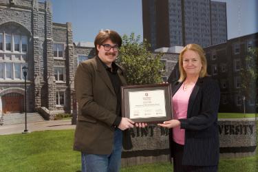 Spencer and Dr. Mary Ingraham